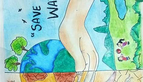 Poster On Save Water From Pollution