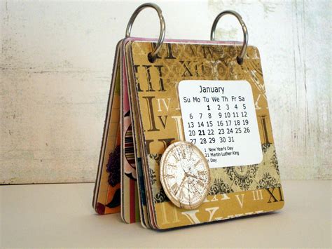 Handmade Calendar Stand