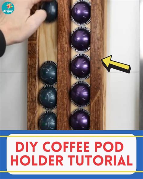 Handmade Coffee Pod Holder