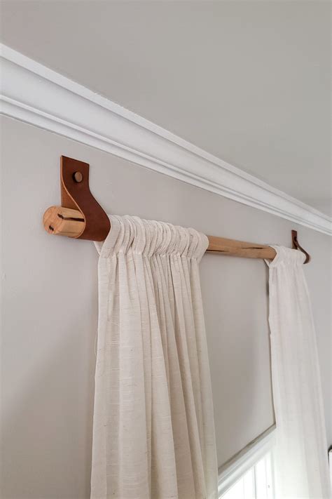 handmade curtain pole styles