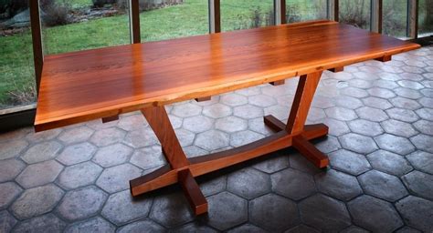 Handmade Dining Table Redwood