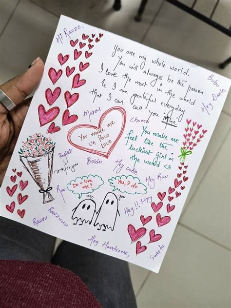 Handmade Drawings For Bf