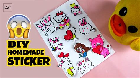 Handmade Stickers Ideas