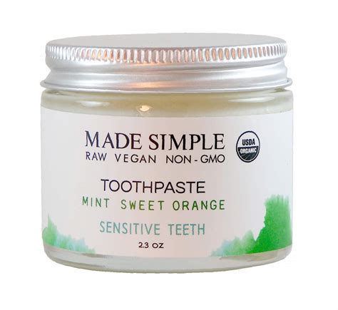 Handmade Toothpaste Organic