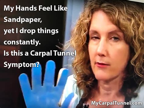 Hands Feel Sandpaper