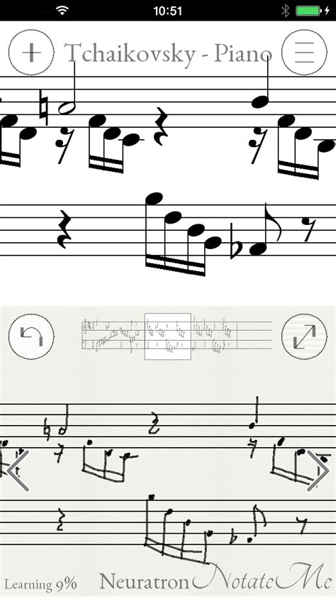 Handwriting Music Notation App