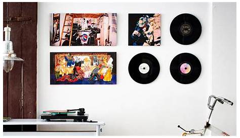 Hang Up Vinyl Records On Wall Pin Apartment