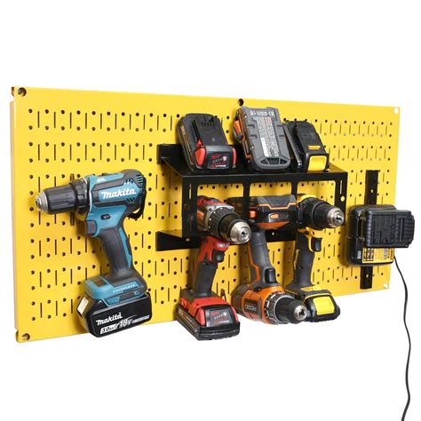 Hang Drill On Pegboard