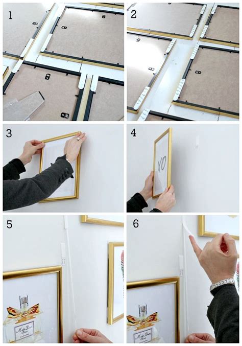 Hang Frames Without Damaging Wall