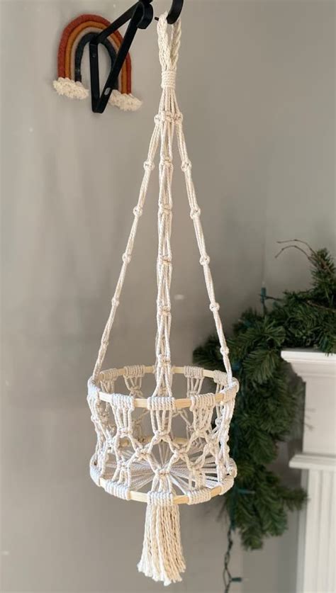 Hanging Basket Macrame Diy
