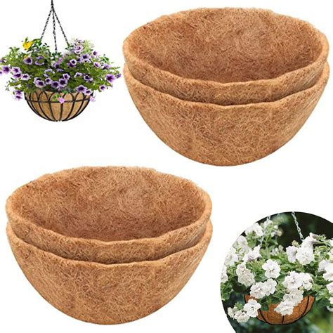 Hanging Basket Straw Liners
