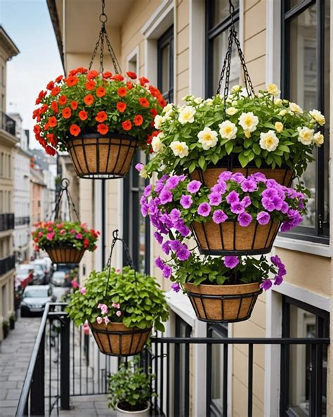 Hanging Baskets Balcony