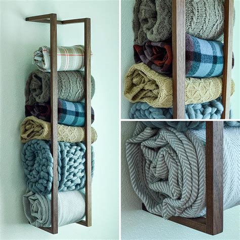 Hanging Blanket Shelf