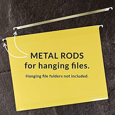 Hanging File Folder Metal Bars