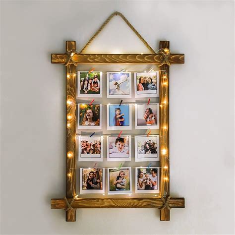 Hanging Picture Frames With String