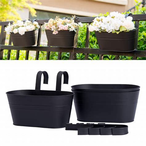 Hanging Pots For Deck Railing