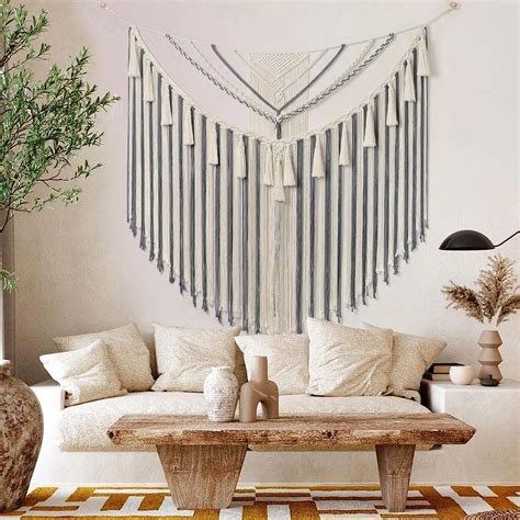 Hanging Wall Decor Grey