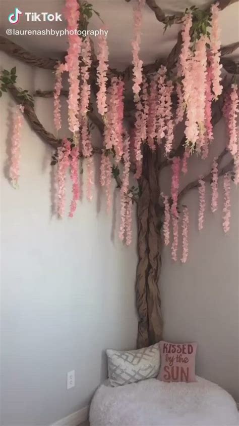 hanging willow tree bedroom decor