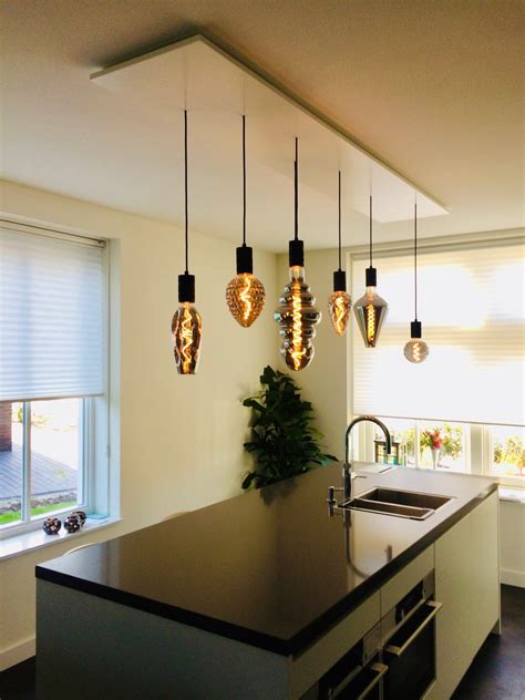 Hanglampen Kookeiland