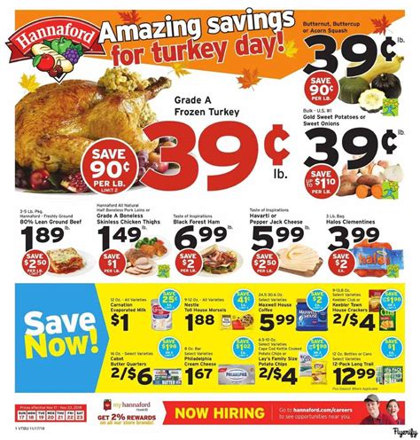 hannaford flyer
