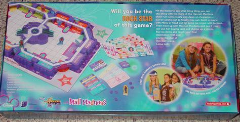 MALL MADNESS HANNAH MONTANA BOARD GAME TALKING ELECTRONIC 2008 COMPLETE