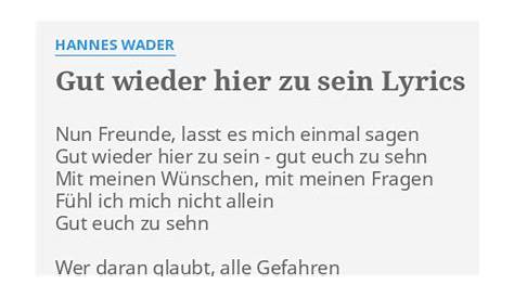 LIEDER | Hannes Wader