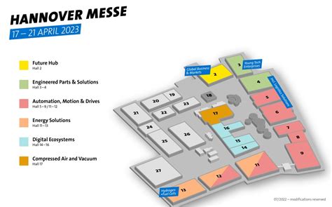 hannover messe map
