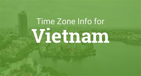 hanoi vietnam time zone