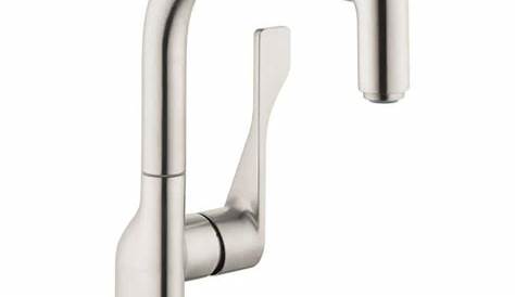 Hansgrohe Axor Steel Optic 1Handle Pullout Kitchen