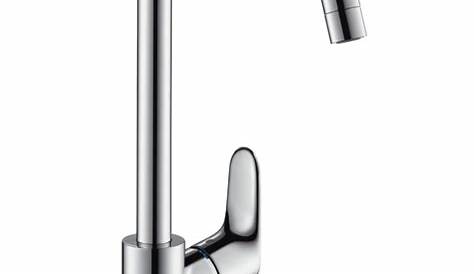 hansgrohe Metris Select Kitchen Tap 320, stainless steel