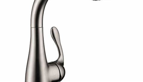 Hansgrohe Allegro E Single Handle Pull Out Sprayer Kitchen Faucet In