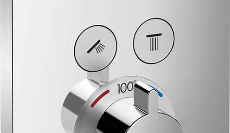 Hansgrohe Shower Valve Temperature Adjustment Bathroom Faucet Crystal