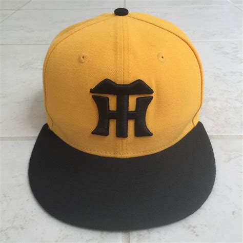 hanshin tigers fitted baseball cap