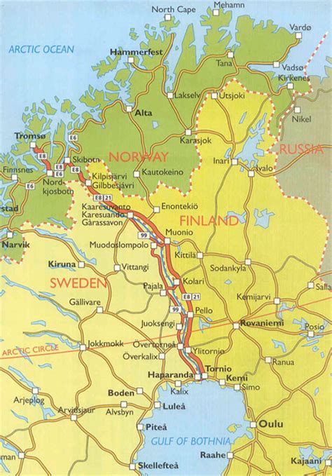 Haparanda Karte Haparanda ist eine kleinstadt in der schwedischen