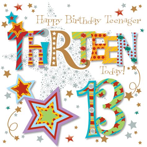 Happy 13Th Birthday: Celebrating Your Teenager&#039;s Milestone