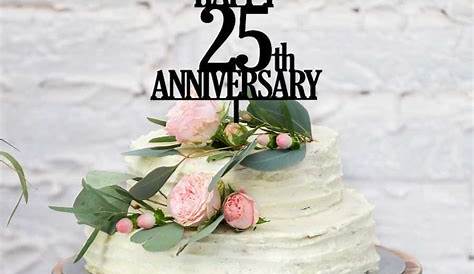 25th Anniversary Cake Topper | Wedding Collectibles