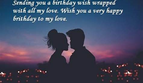 Happy Birthday Caption For Lovers HeartTouching Wishes Your Lover
