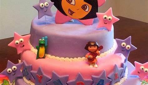 Happy Birthday Dora Cake Design s Ideas By