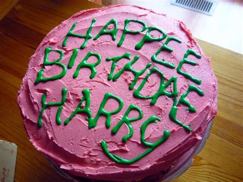 Get Ready To Celebrate With Happy Birthday Harry Cake