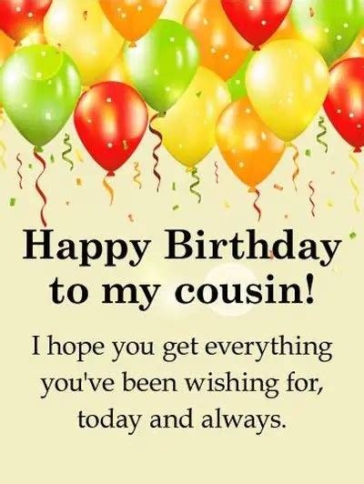 Happy Birthday Image Quotes For Cousin