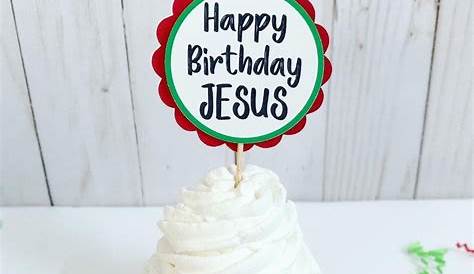 “Happy Birthday Jesus!” Cupcake Sign Craft Kit - Discontinued | Crafts