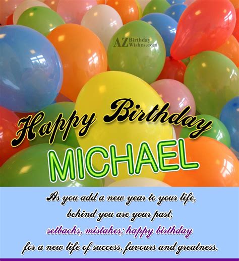 Happy Birthday Michael SVG Cake Topper Custom Birthday cut Etsy