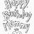 happy birthday mommy coloring card