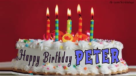 Happy Birthday Peter: Celebrating A Special Day