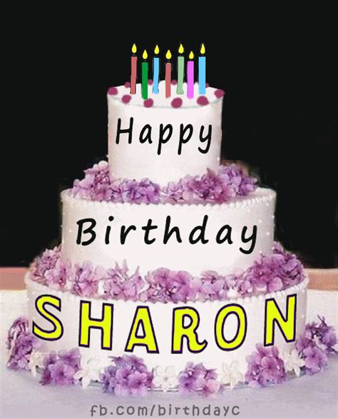 Birthday images for Sharon 💐 — Free happy bday pictures and photos