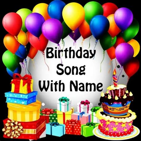 Happy Birthday Song Photo With Name