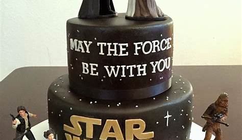 Star Wars birthday cake.