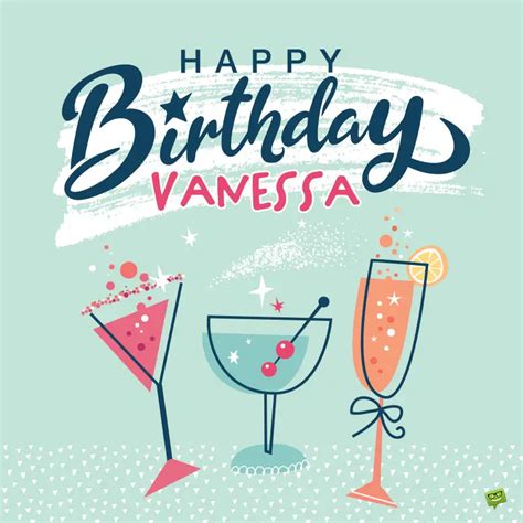 Happy Birthday Vanessa: Celebrating Another Year Of Life