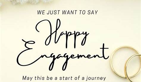 Engagement Wishes For a Friend (Engagement Anniversary Quotes)