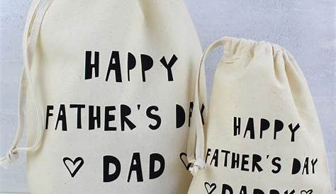 Personalised Fathers Day Gift Bag Fathers Day Gift Bag - Etsy